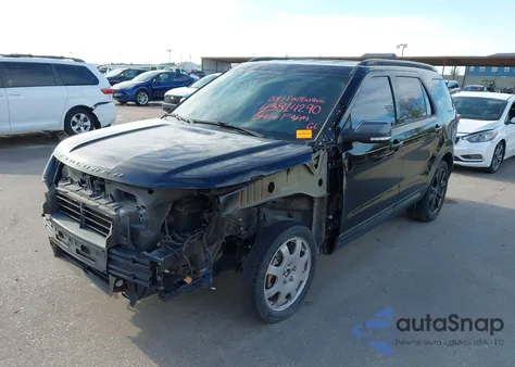 2017 Ford Explorer Xlt from USA, damaged, VIN 1FM5K7D87HGD11688